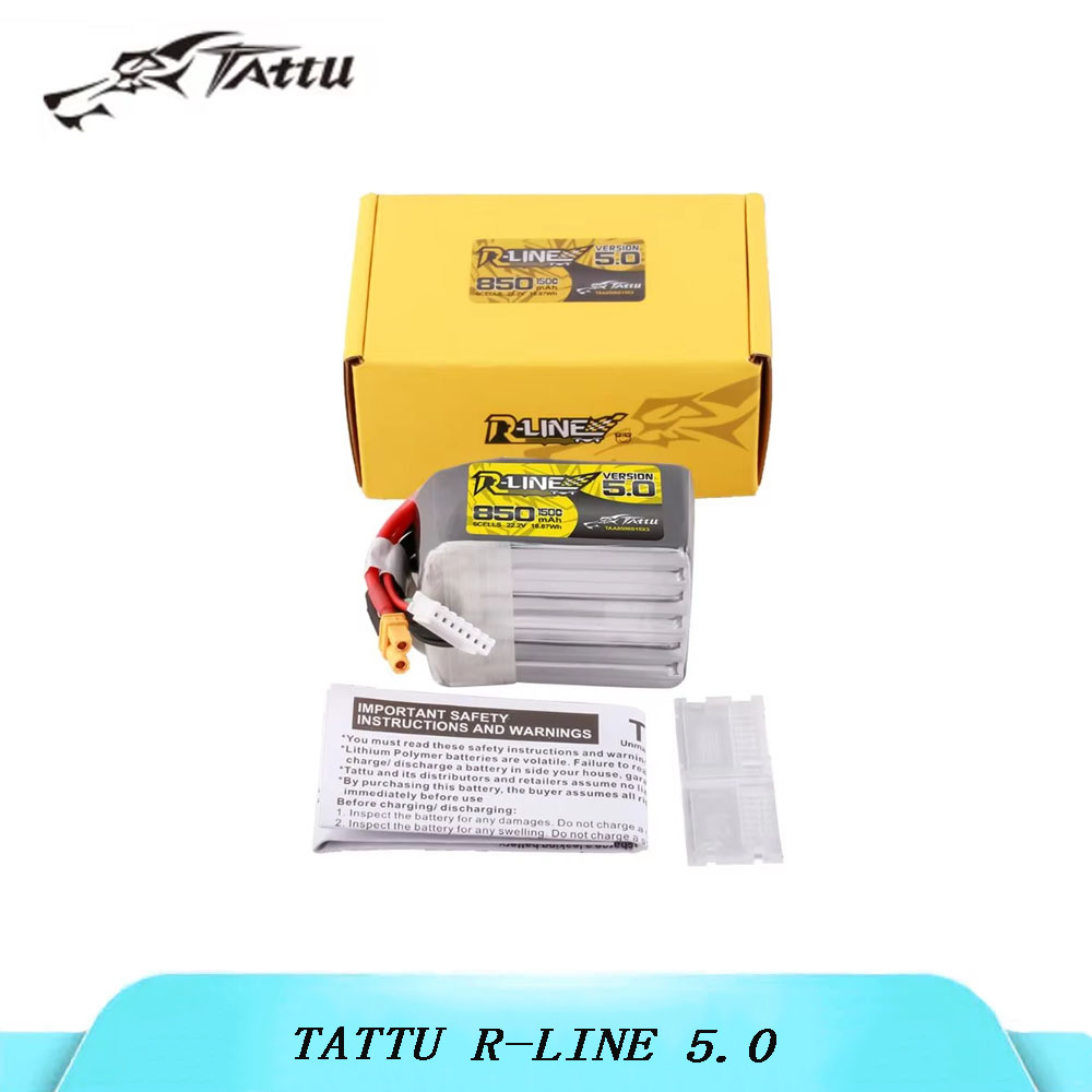 TATTU R-LINE 5.0 3S 4S 6S Lipo - đánh giá và giá Lipo Battery 6S