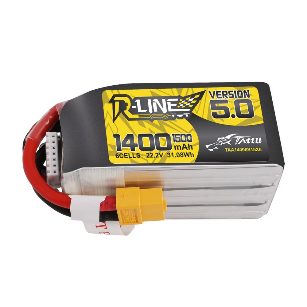 TATTU R-LINE 5.0 3S 4S 6S Lipo - đánh giá và giá Lipo Battery 6S