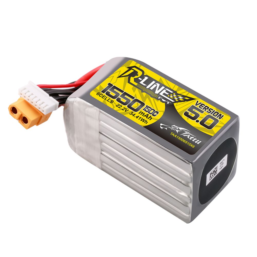 TATTU R-LINE 5.0 3S 4S 6S Lipo - đánh giá và giá Lipo Battery 6S