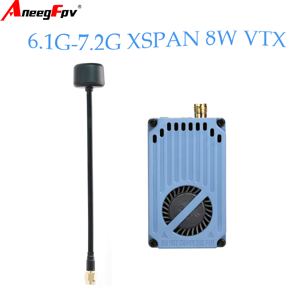 RUSHFPV 6.1‑7.2G 8W X61728 VTX - đánh giá và giá Rc Transmitter