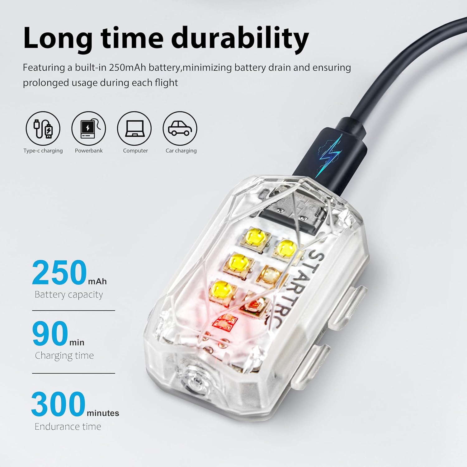 STARTRC Drone Strobe Light Ant - đánh giá và giá Drone Landing Pad