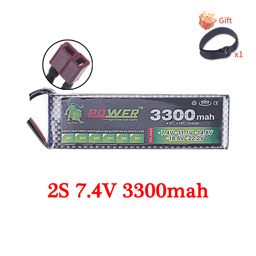 60C Lipo Battery 3300mAh 7.4V  - đánh giá và giá Lipo Battery 6S