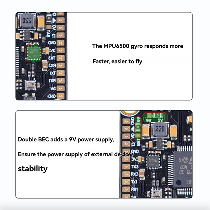 80A+F405/F722 STACK for 13inch - đánh giá và giá F722 Flight Controller