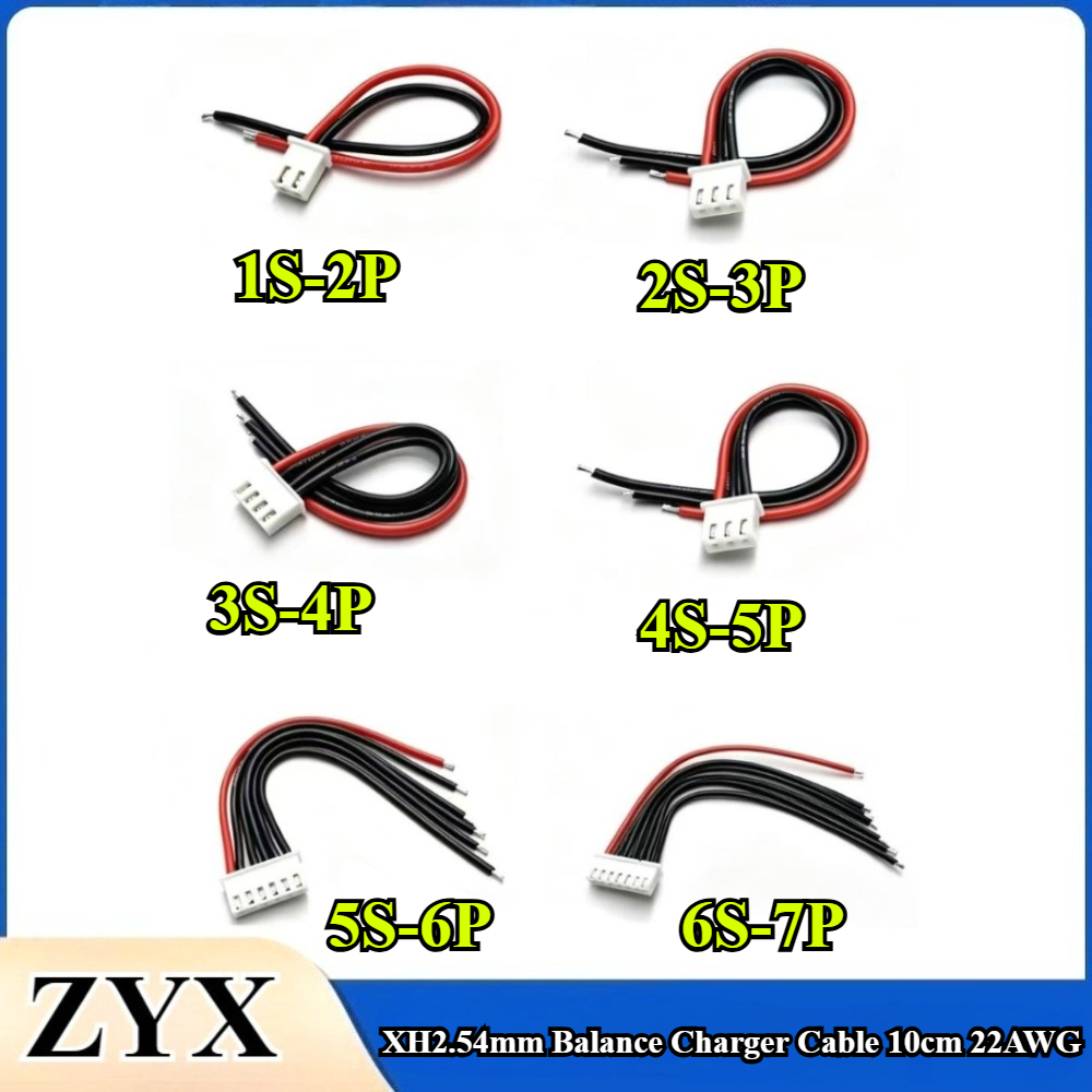 20/30/50Pcs/lot JST XH 1S 2S 3 - đánh giá và giá Lipo Battery 6S