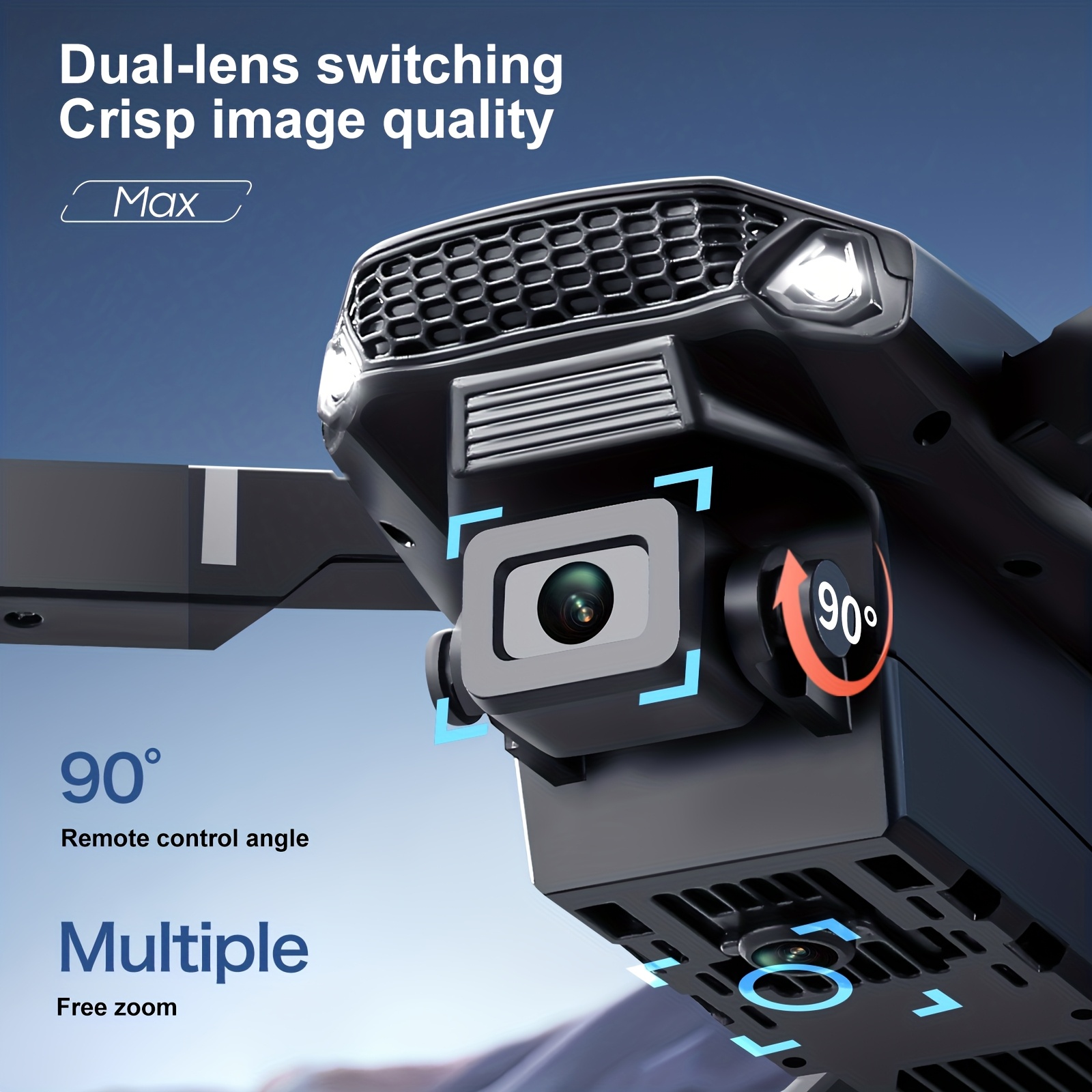 2026 Upgraded E88 PRO MAX Fold - đánh giá và giá Brushed Drone Motor