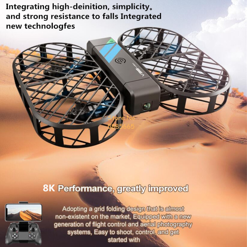 8K HD Camera 360° Protection O - đánh giá và giá Brushed Drone Motor