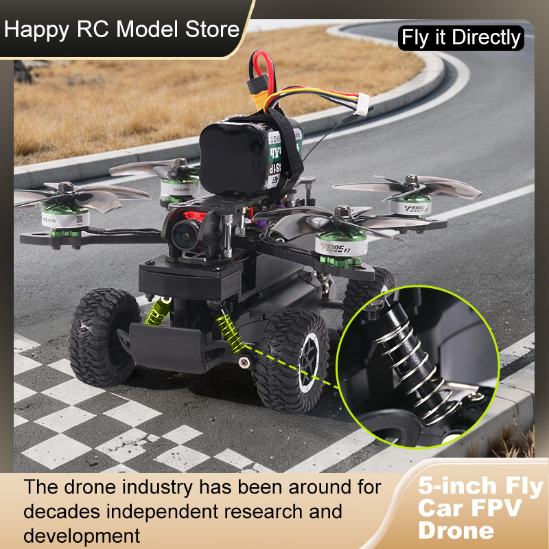 B-CUBE 5-inch Flying Car FPV D - đánh giá và giá F722 Flight Controller