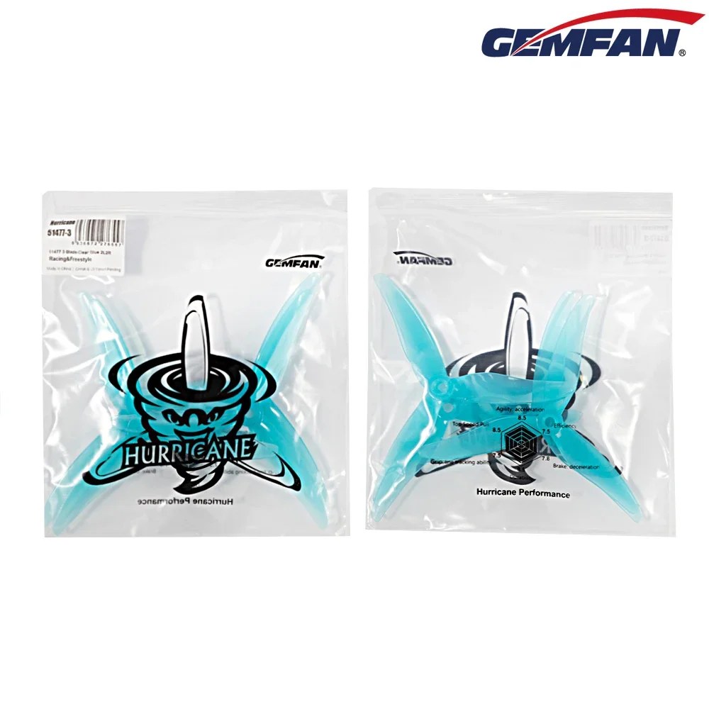 10Pairs (10CW + 10CCW) Gemfan  - đánh giá và giá 5 Inch Propeller