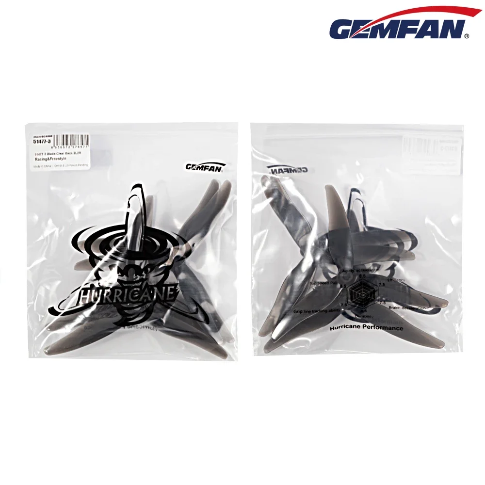 10Pairs (10CW + 10CCW) Gemfan  - đánh giá và giá 5 Inch Propeller