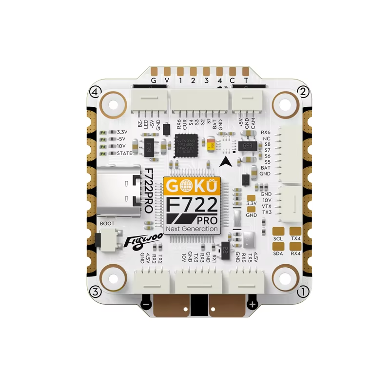 Flywoo GOKU F722 Pro V2 55A 30 - đánh giá và giá F722 Flight Controller