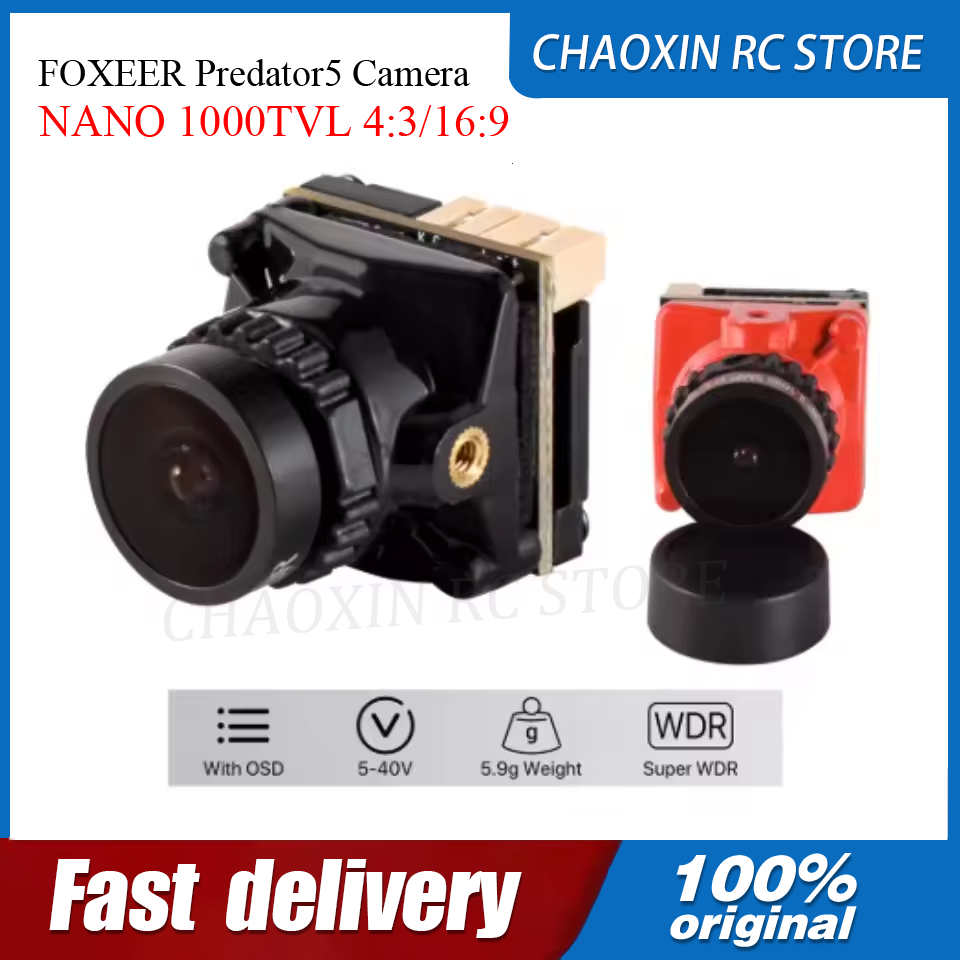 FOXEER Predator5 Camera NANO 1 - đánh giá và giá Drone With Camera