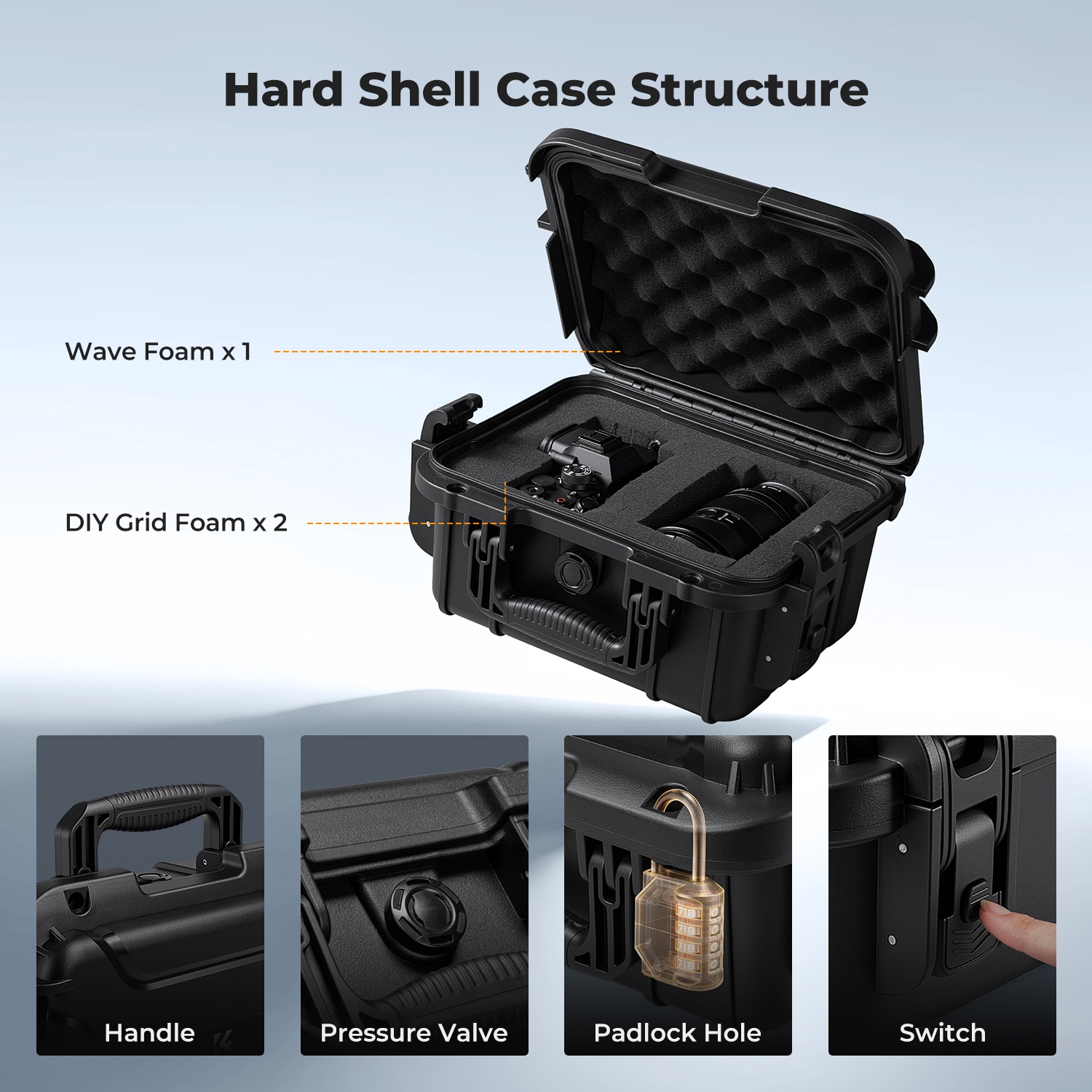 K&F CONCEPT IP67 Waterproof Ca - đánh giá và giá Dji Drone