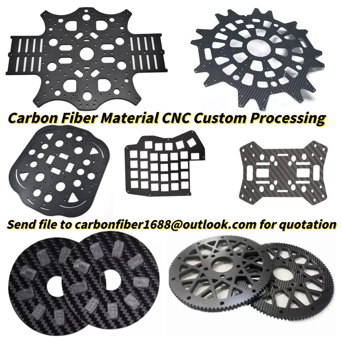 Carbon Fiber Sheet Plate Proce - đánh giá và giá Carbon Fiber Drone Frame