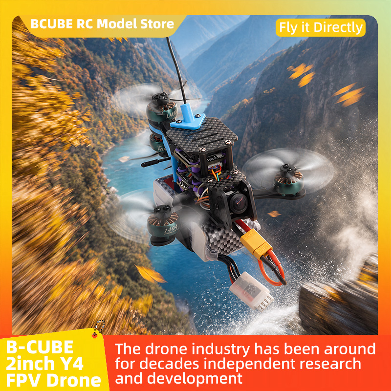 B-CUBE 2inch Y4 FPV Drone Fram - đánh giá và giá F722 Flight Controller