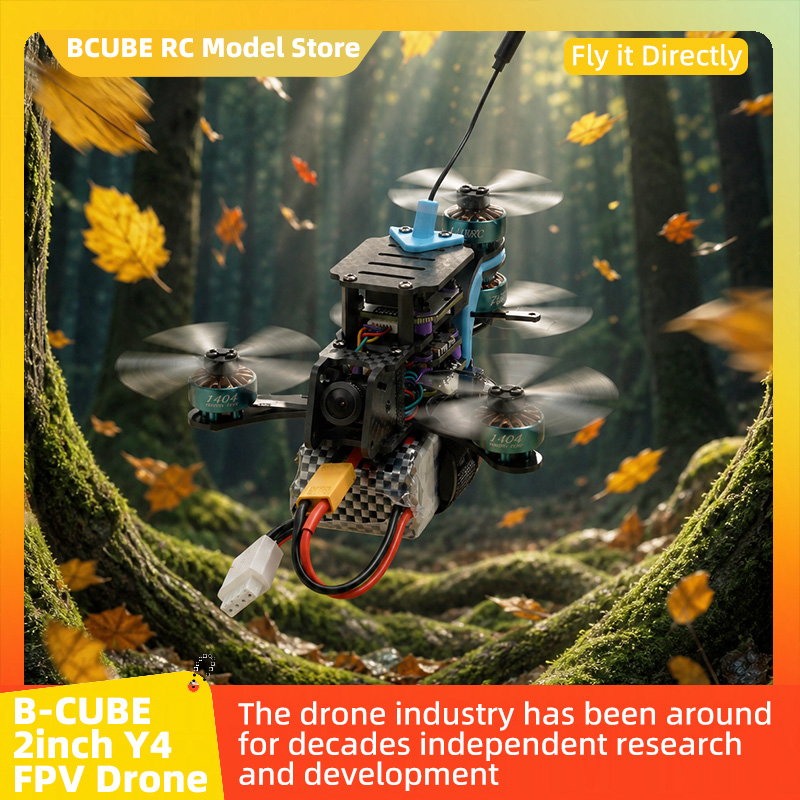 B-CUBE 2inch Y4 FPV Drone Fram - đánh giá và giá F722 Flight Controller
