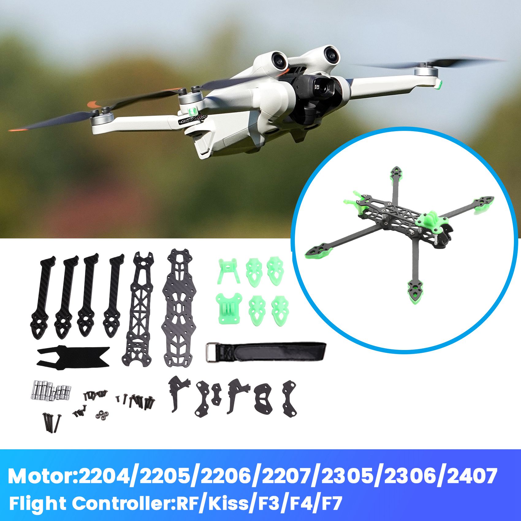 YSUN-MARK4-HD Mark 4 HD 5Inch  - đánh giá và giá Carbon Fiber Drone Frame