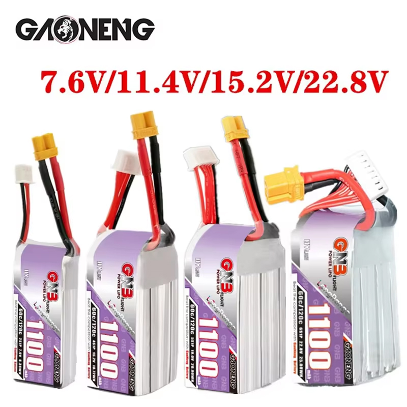 Pin Lipo GNB 1100mAh 2S 3S 4S  - đánh giá và giá Lipo Battery 4S