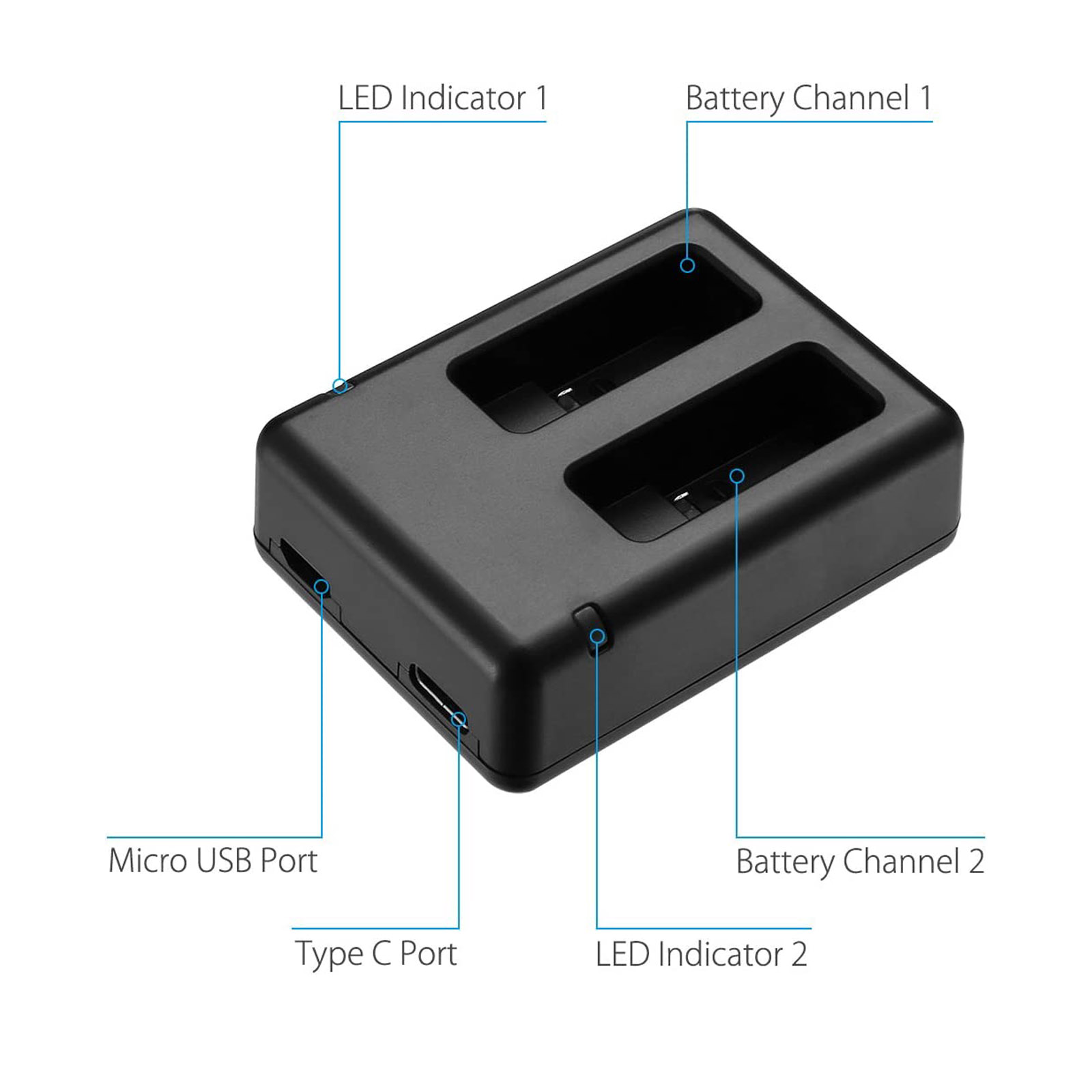 Suitable for GOPRO Hero 5 Char - đánh giá và giá Drone