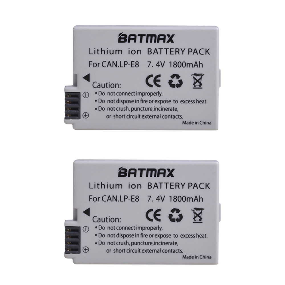 New LP-E8 Camera Battery for C - đánh giá và giá Drone