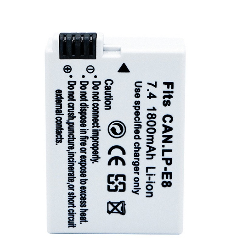 New LP-E8 Camera Battery for C - đánh giá và giá Drone