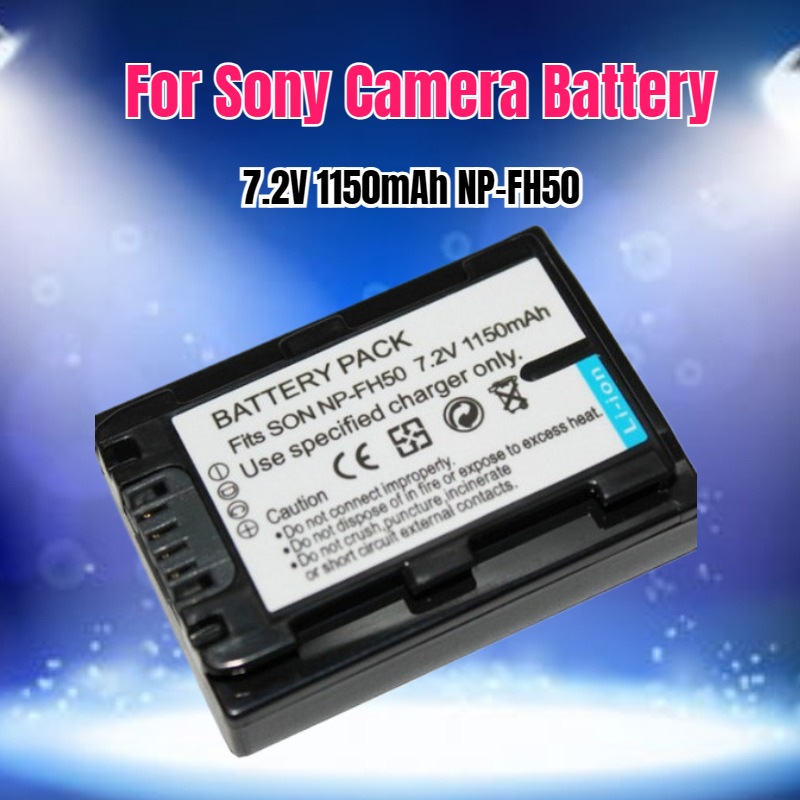 7.2V 1150mAh NP-FH50 Camera Ba - đánh giá và giá Drone