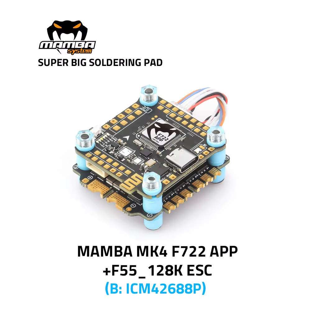 Diatone MAMBA F722 APP MK4 WIF - đánh giá và giá F722 Flight Controller