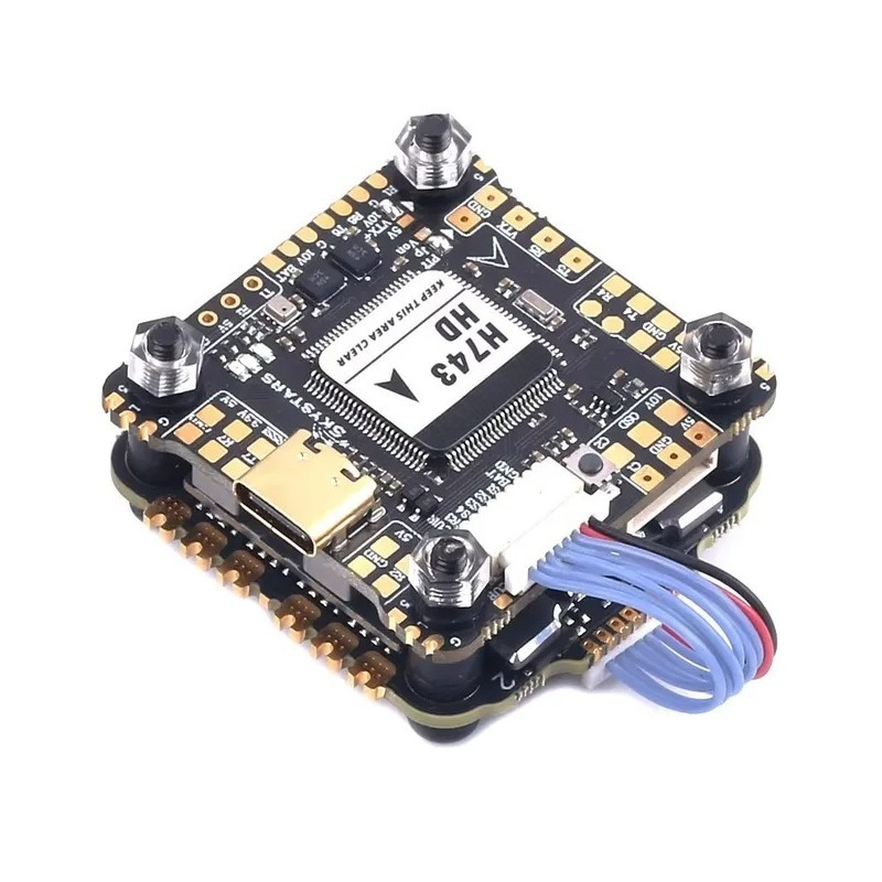 SKYSTARS H743 Dual Gyro Flight - đánh giá và giá 4 In 1 Esc