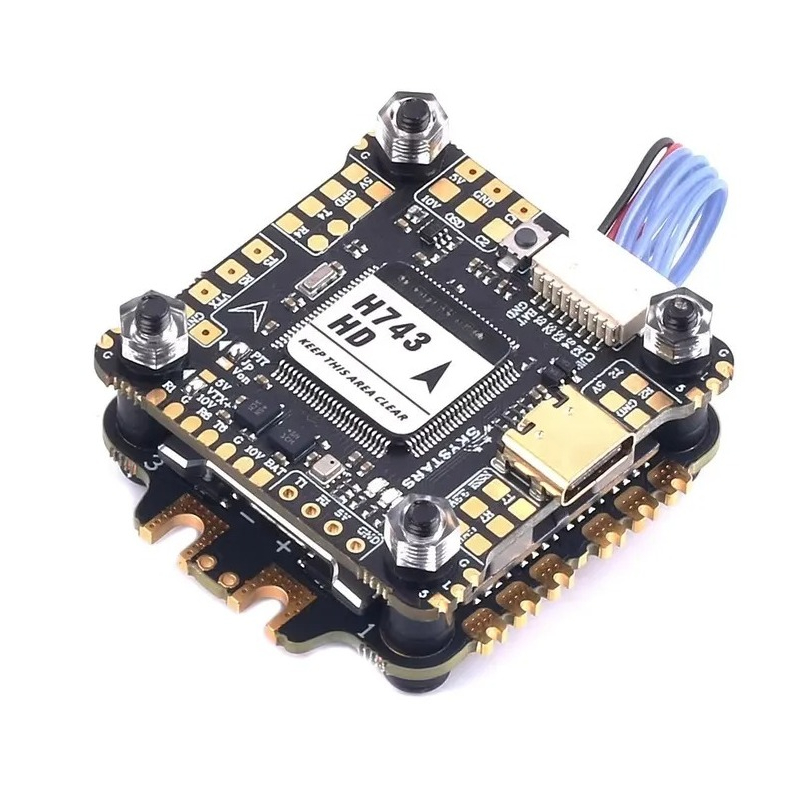 SKYSTARS H743 Dual Gyro Flight - đánh giá và giá 4 In 1 Esc