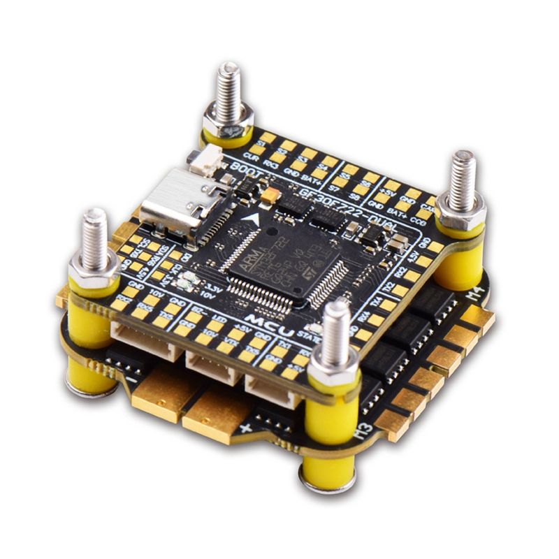 ABUM-F7 FC&ESC FPV Stack F722  - đánh giá và giá 4 In 1 Esc