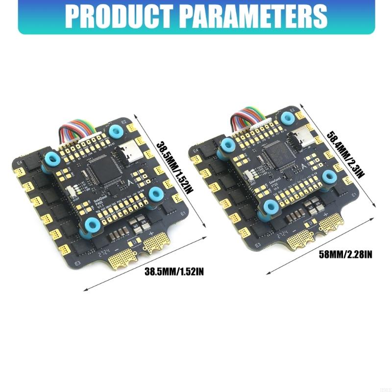 Bộ lắp ráp động cơ 80A 8S nhẹ  - đánh giá và giá F722 Flight Controller