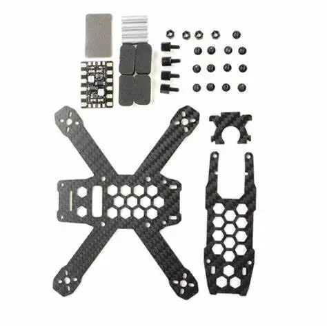 KingKong LDARC 130GT 130mm Car - đánh giá và giá Carbon Fiber Drone Frame